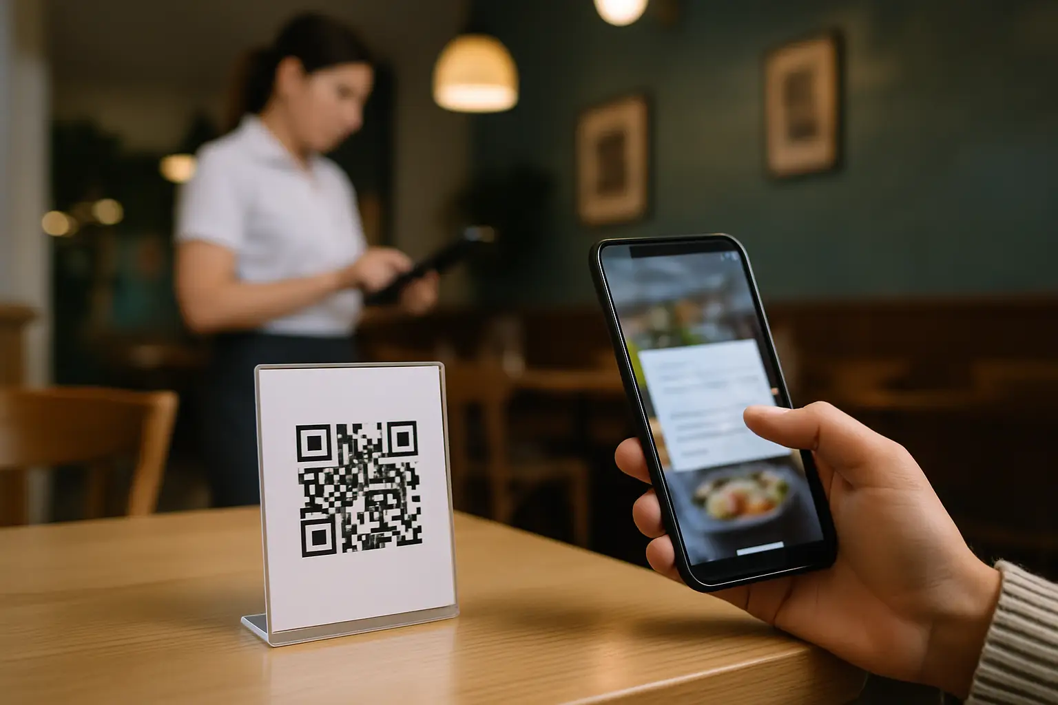 Frissítse QR-menüjét azonnal, műszak közben