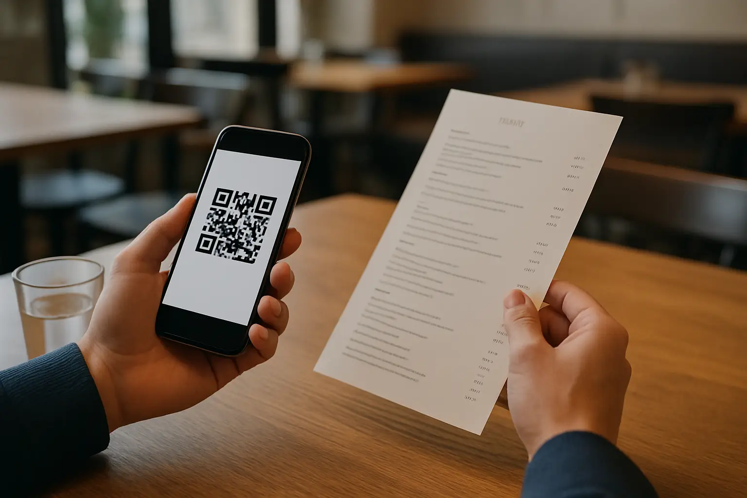 QR меню или хартиено меню: кое печели през 2026?