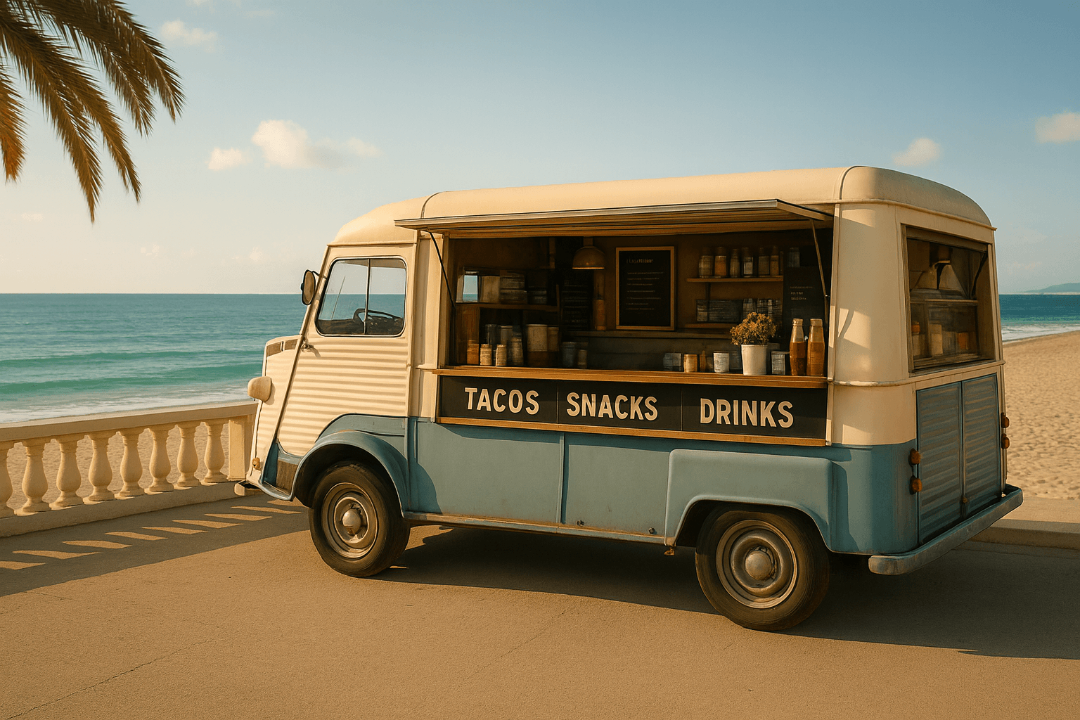 Seaside Bites header background